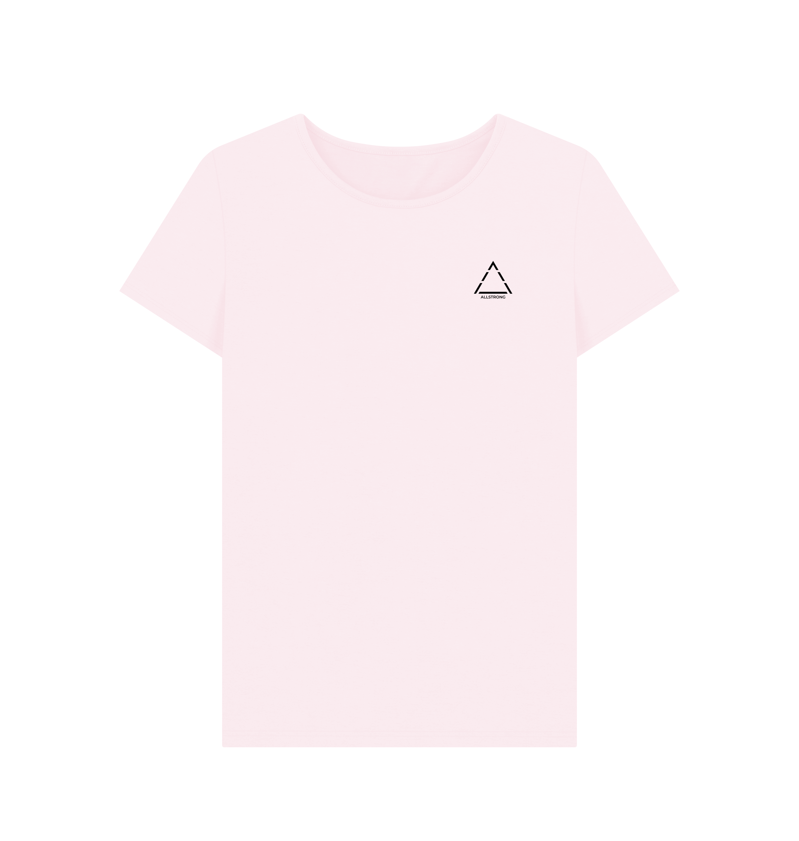 Pink Printed T-shirt Front