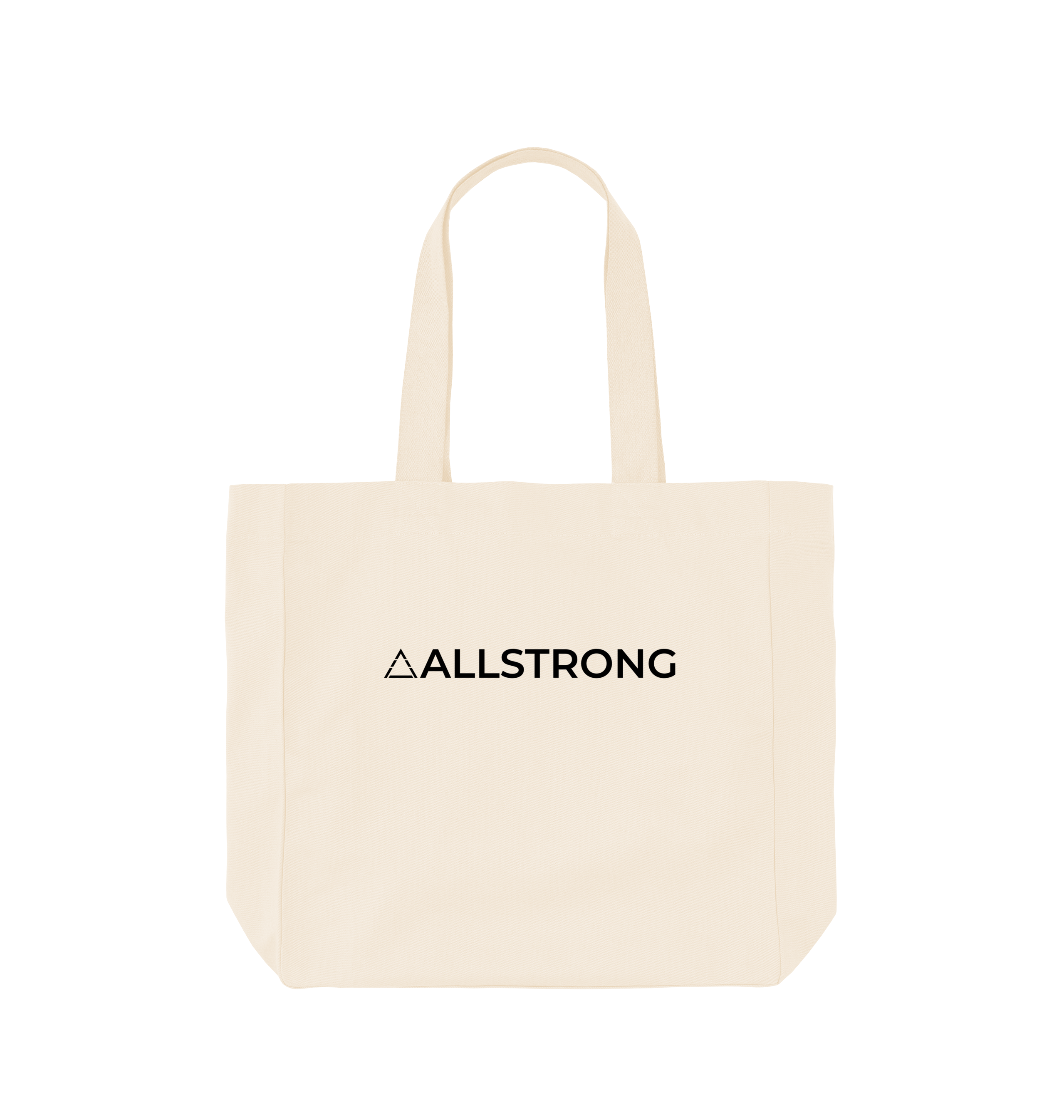 Natural Printed Bag Front