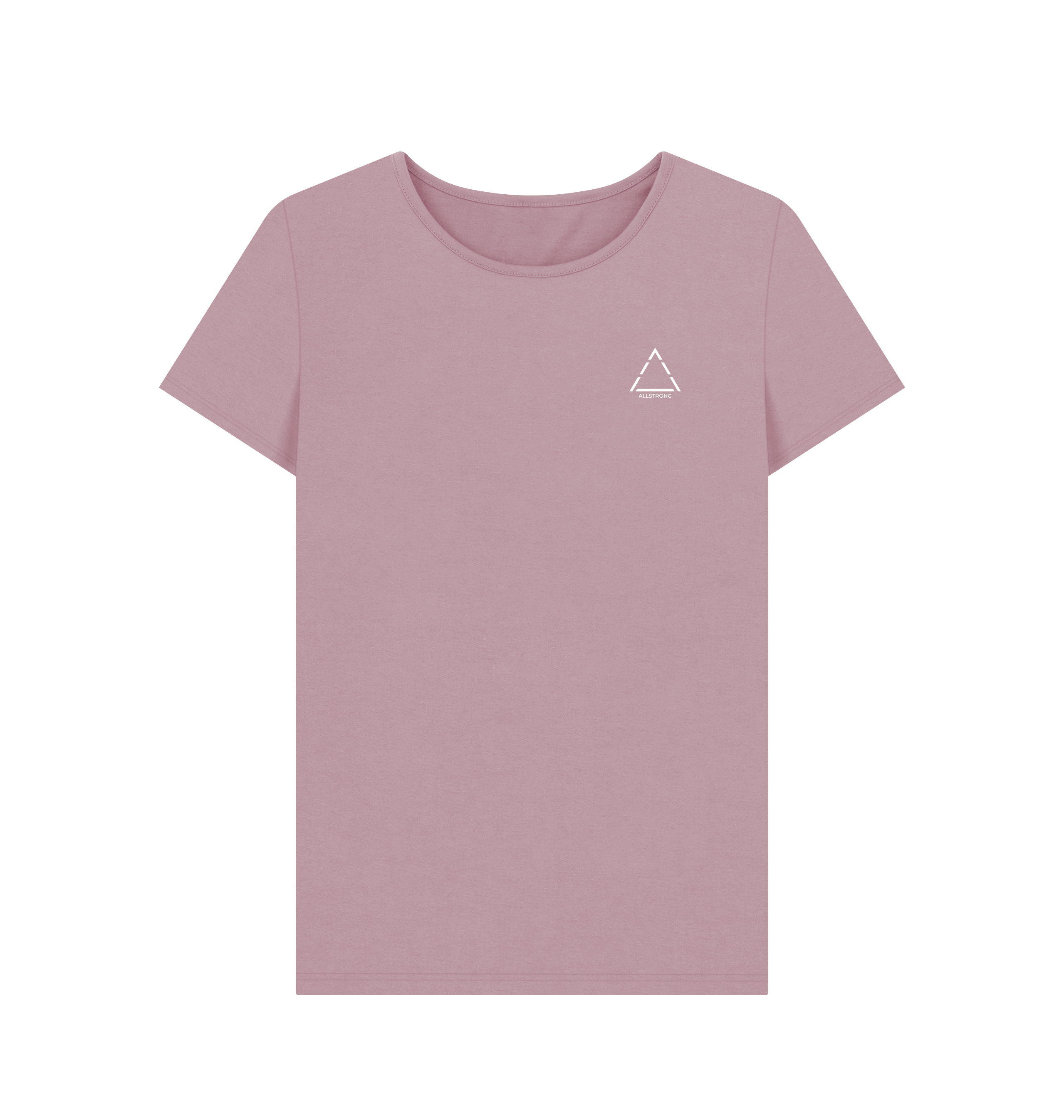 Mauve Printed T-shirt Front