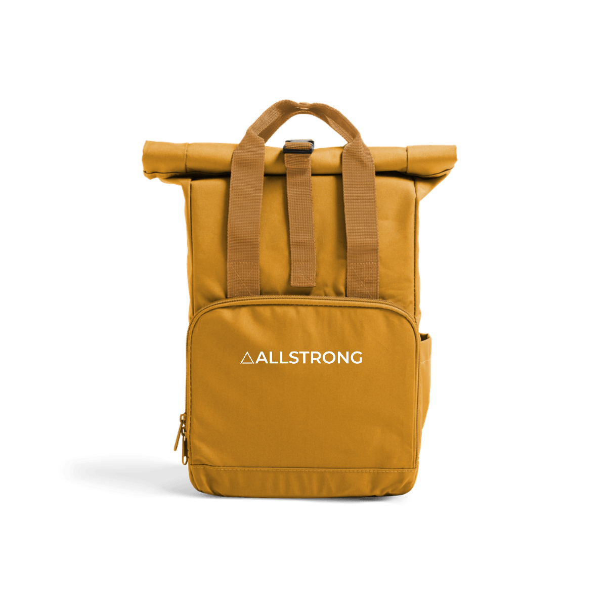 Mini Roll-Top Backpack Black