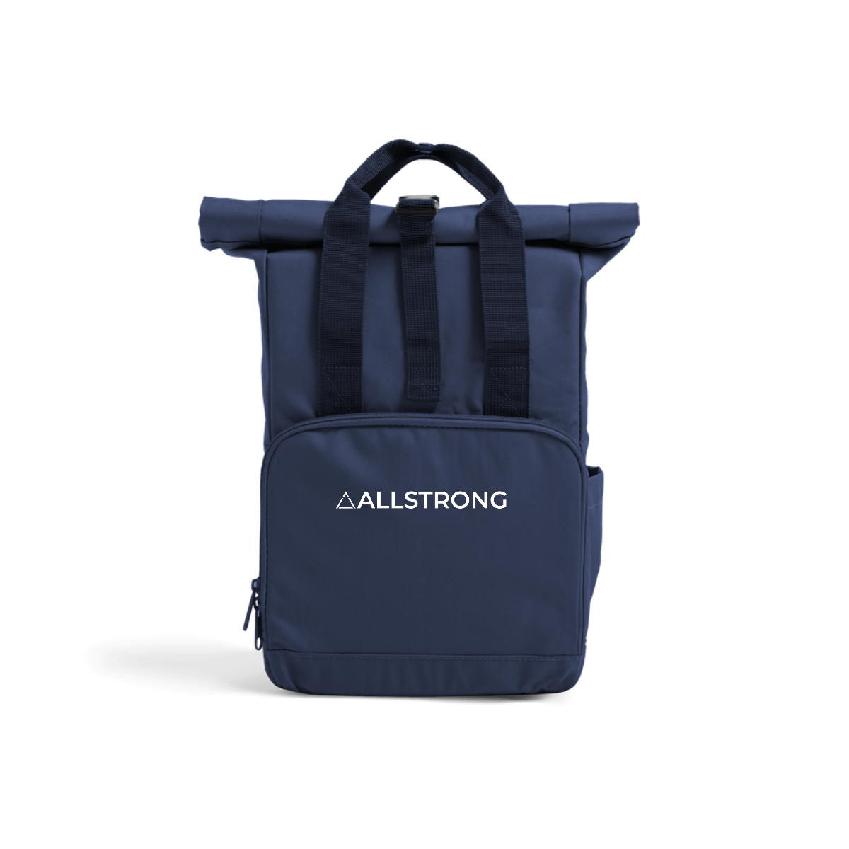 Mini Roll-Top Backpack Black